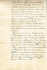 Naschrift op testament dd 18aug1848 van Pieter Maas Czn (1850-10-15)